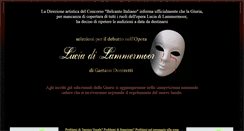 Desktop Screenshot of belcantoitaliano.com